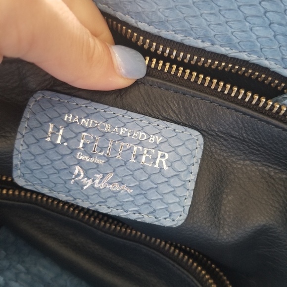 Haley Flitter python purse - Picture 5 of 6